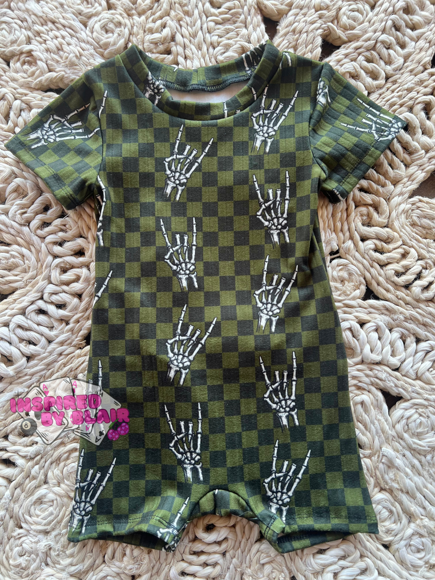 9/12m Wren envelope romper