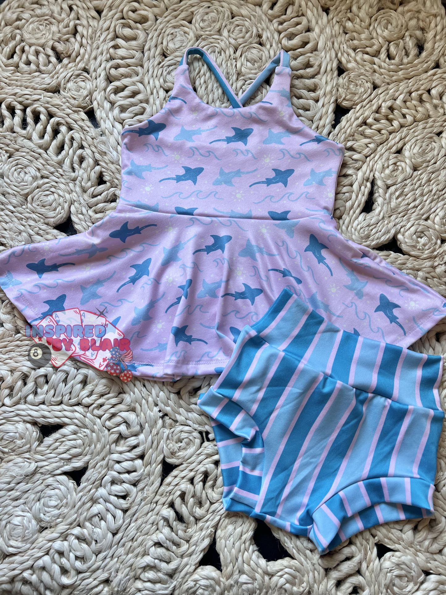 2t Brielle tank peplum + bummies