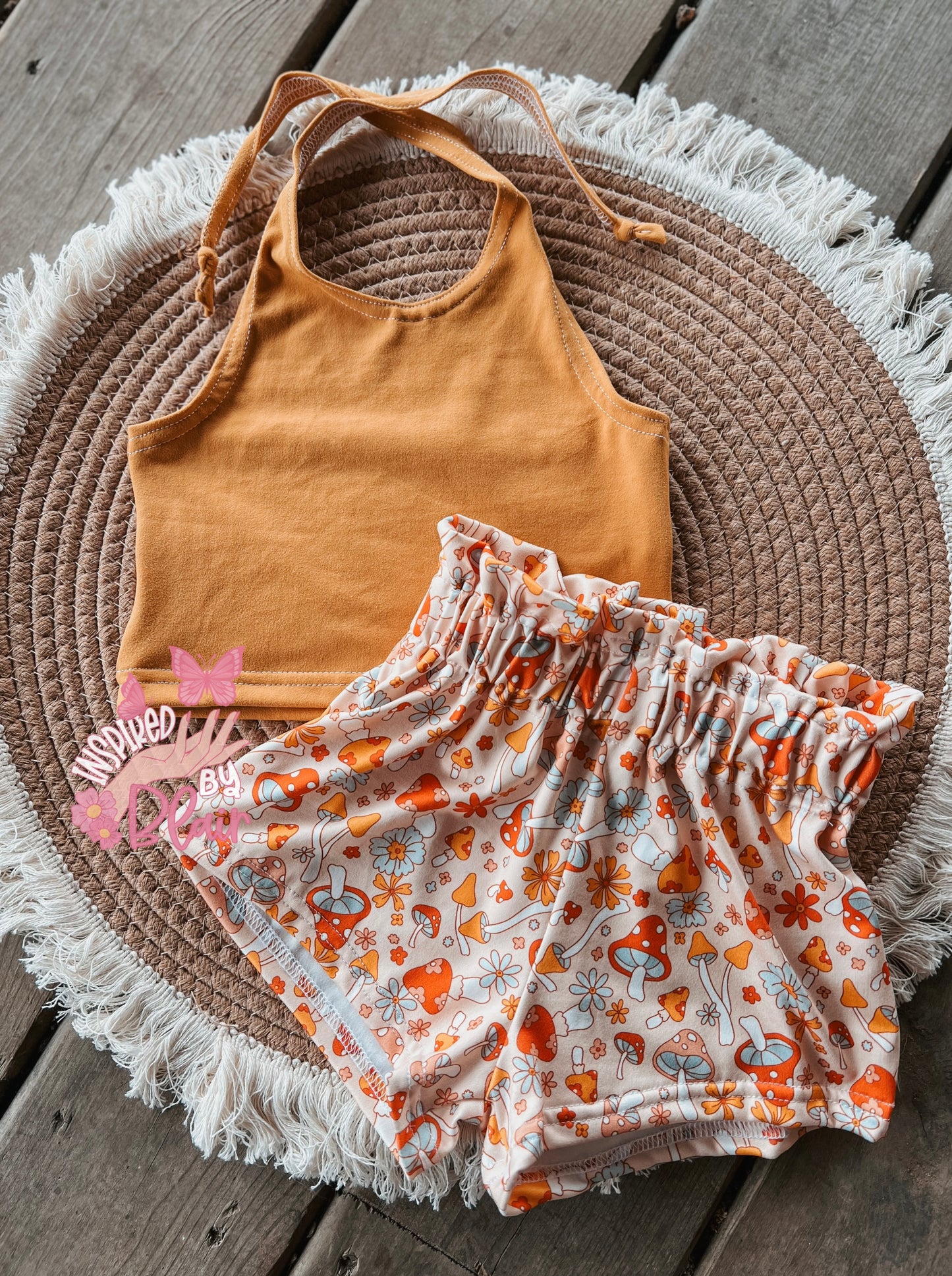 Custom Ruffle Shorts
