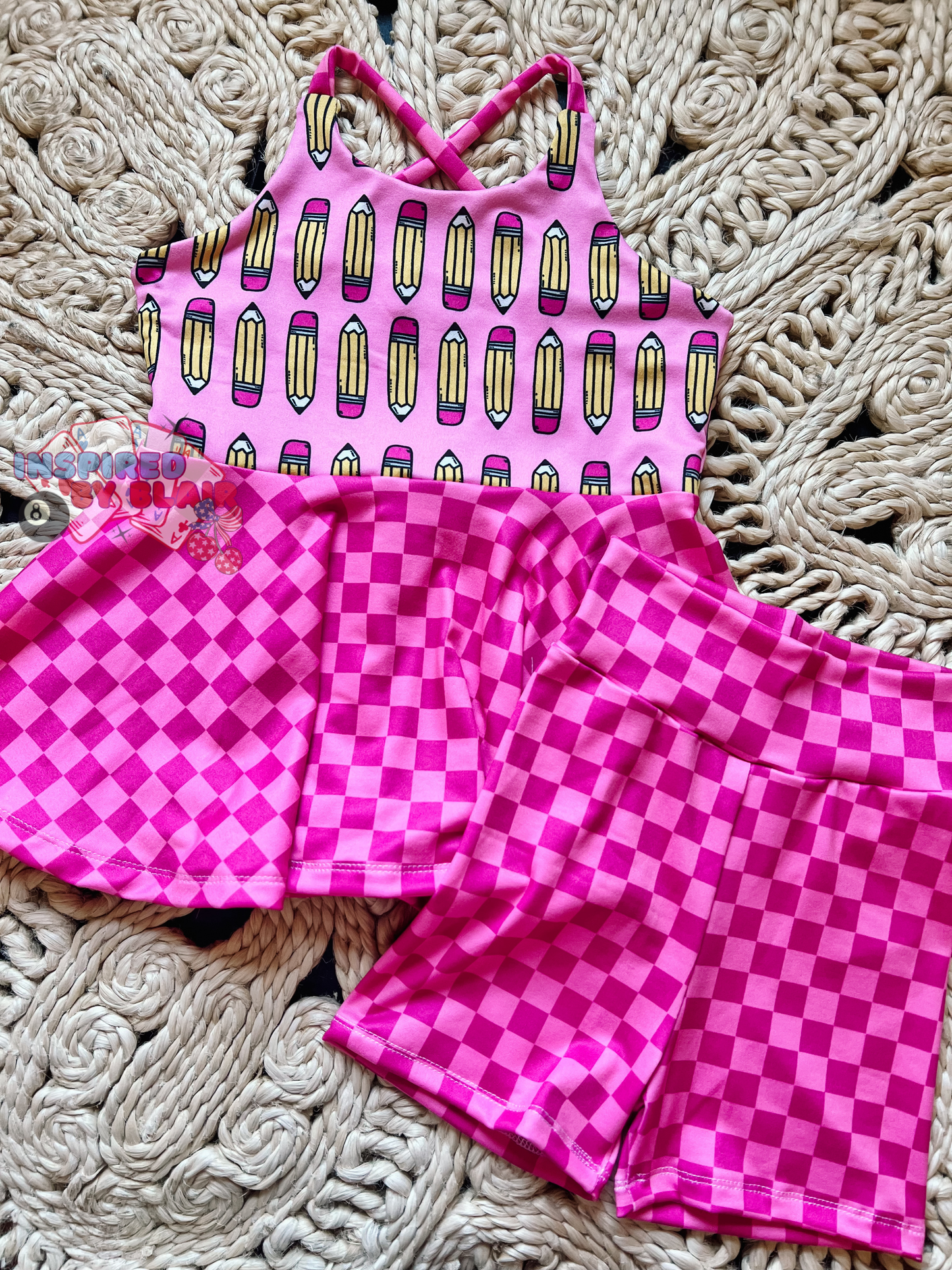 5t Brielle tank peplum + 6/7 bikers (best fit 5/6)
