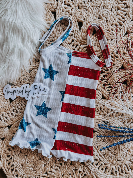 Stars & Stripes Blake romper