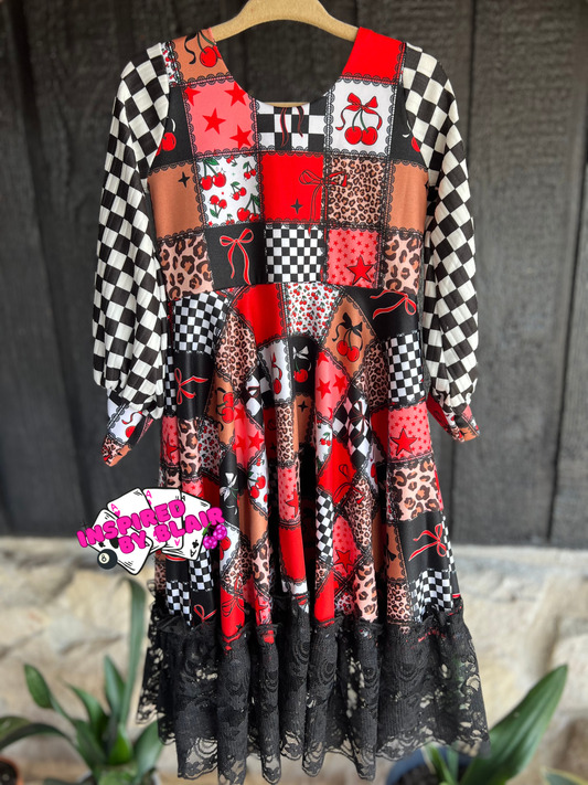 4t bishop sleeve Brielle dress