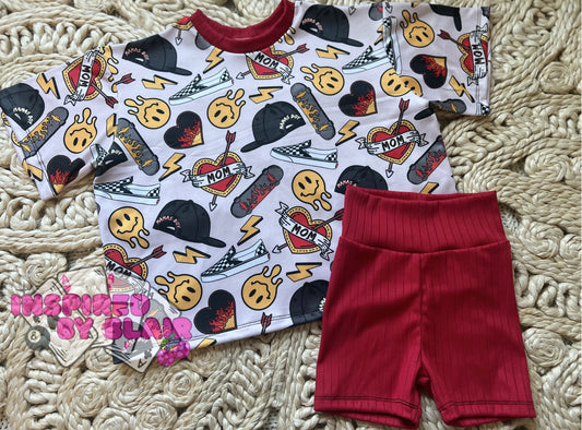 18/24m Comfy top + 2t Bikers