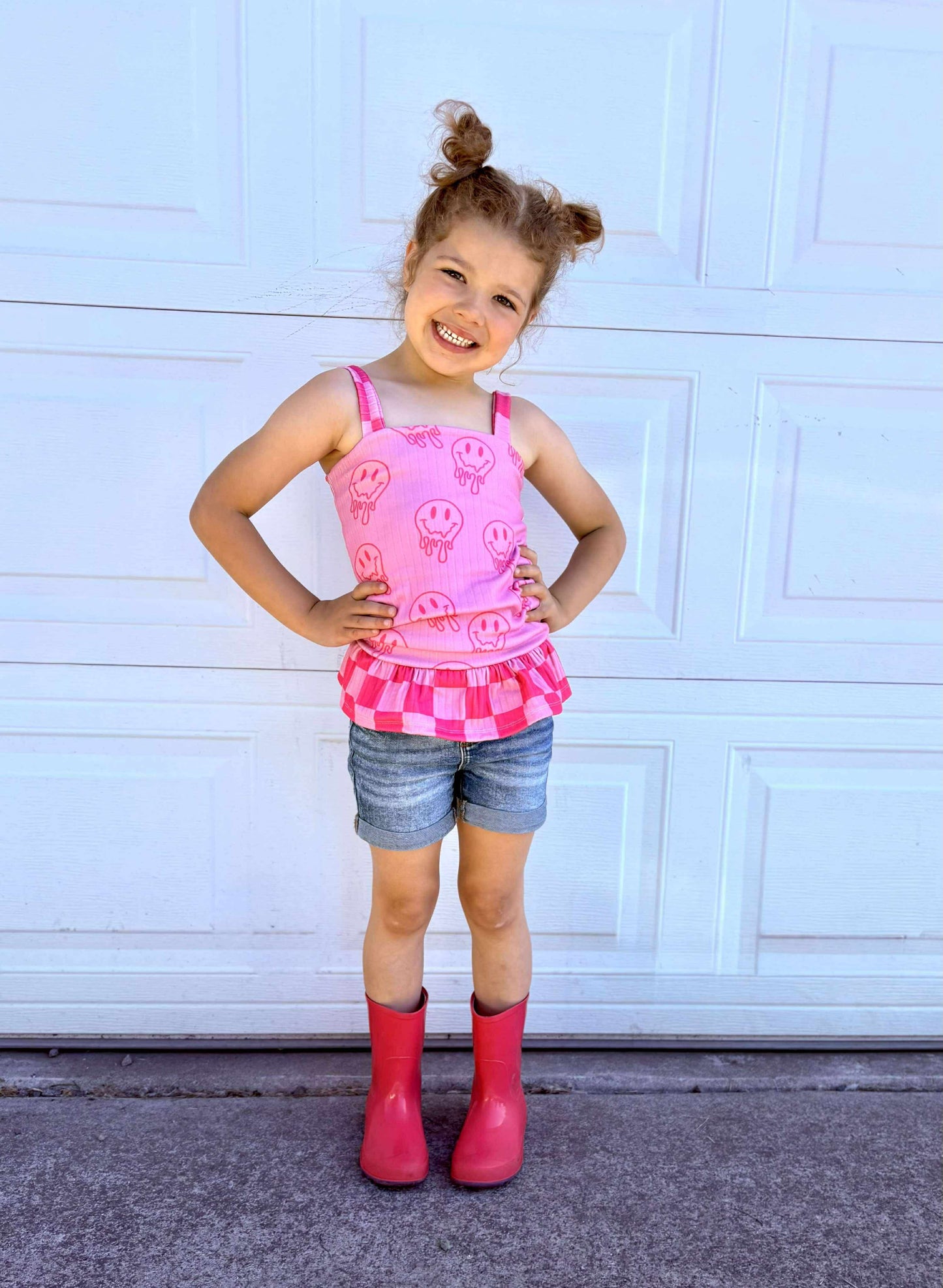 Custom Tube Top & ruffle