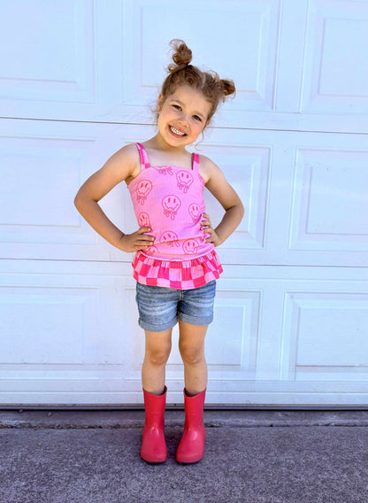 Custom Tube Top & ruffle