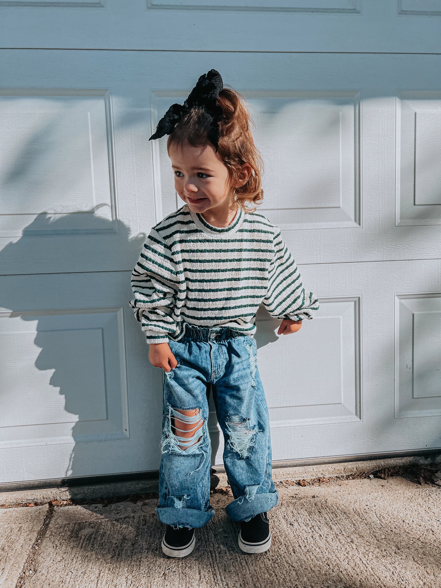 Custom Infant and Youth Sad Girl Crew