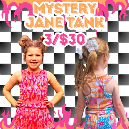 Mystery Jane racerback tank
