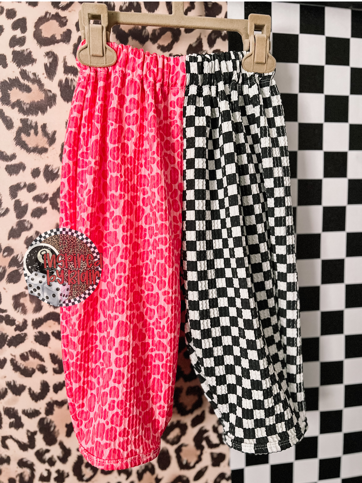 Split barrel pants