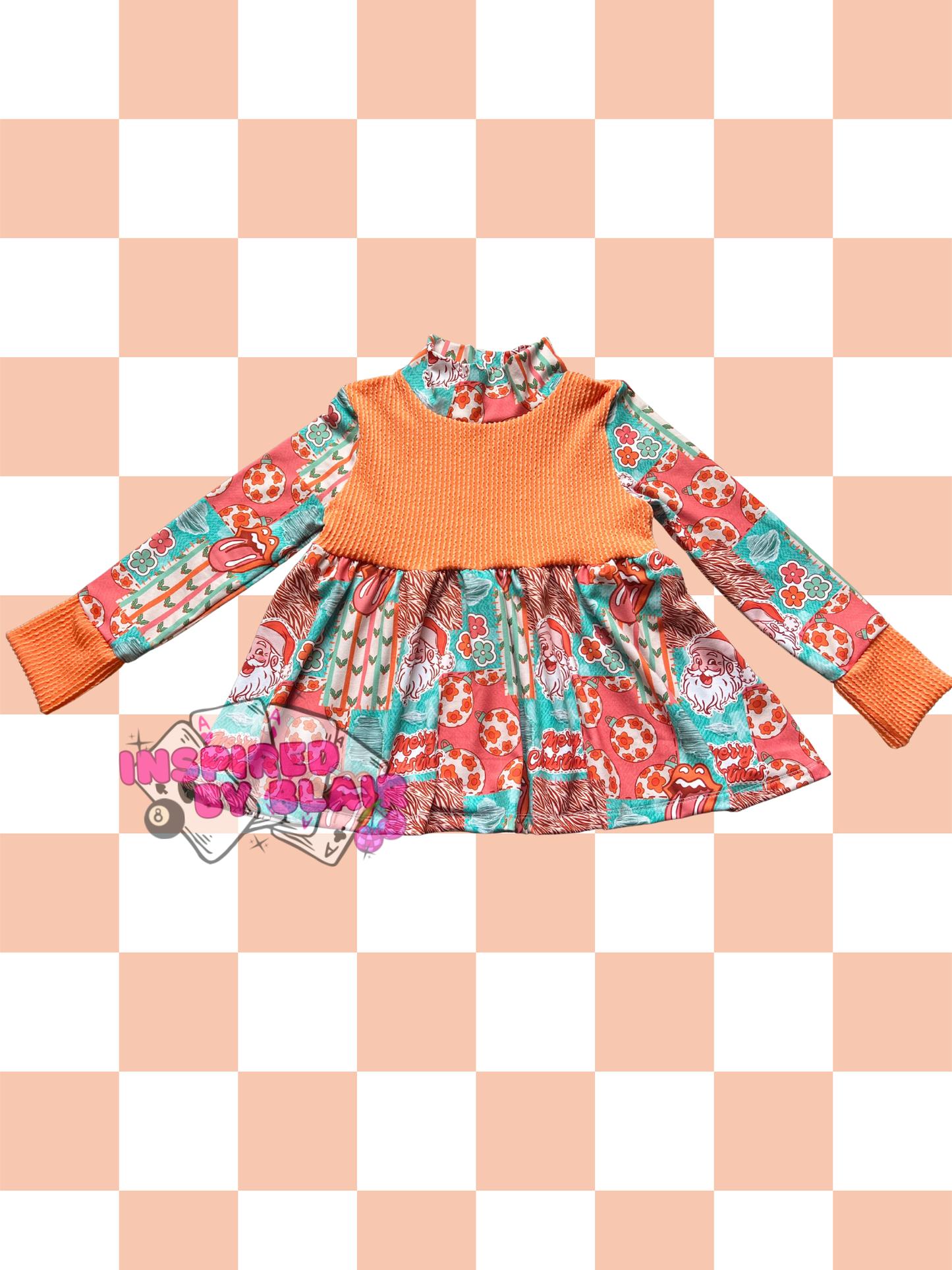 Custom Mock neck Peplum