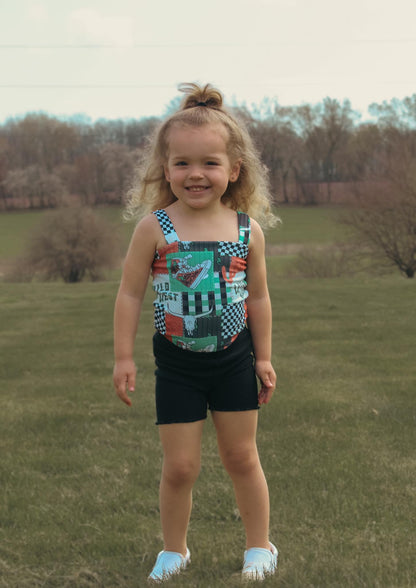 Custom Tube Top & ruffle