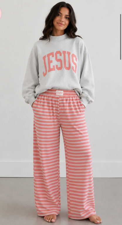 Pink stripe (mama & mini)