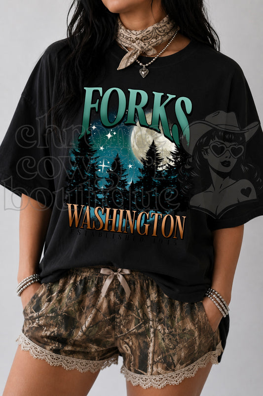 Forks CC tee