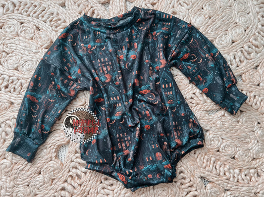 18/24m sweater romper w/ snaps