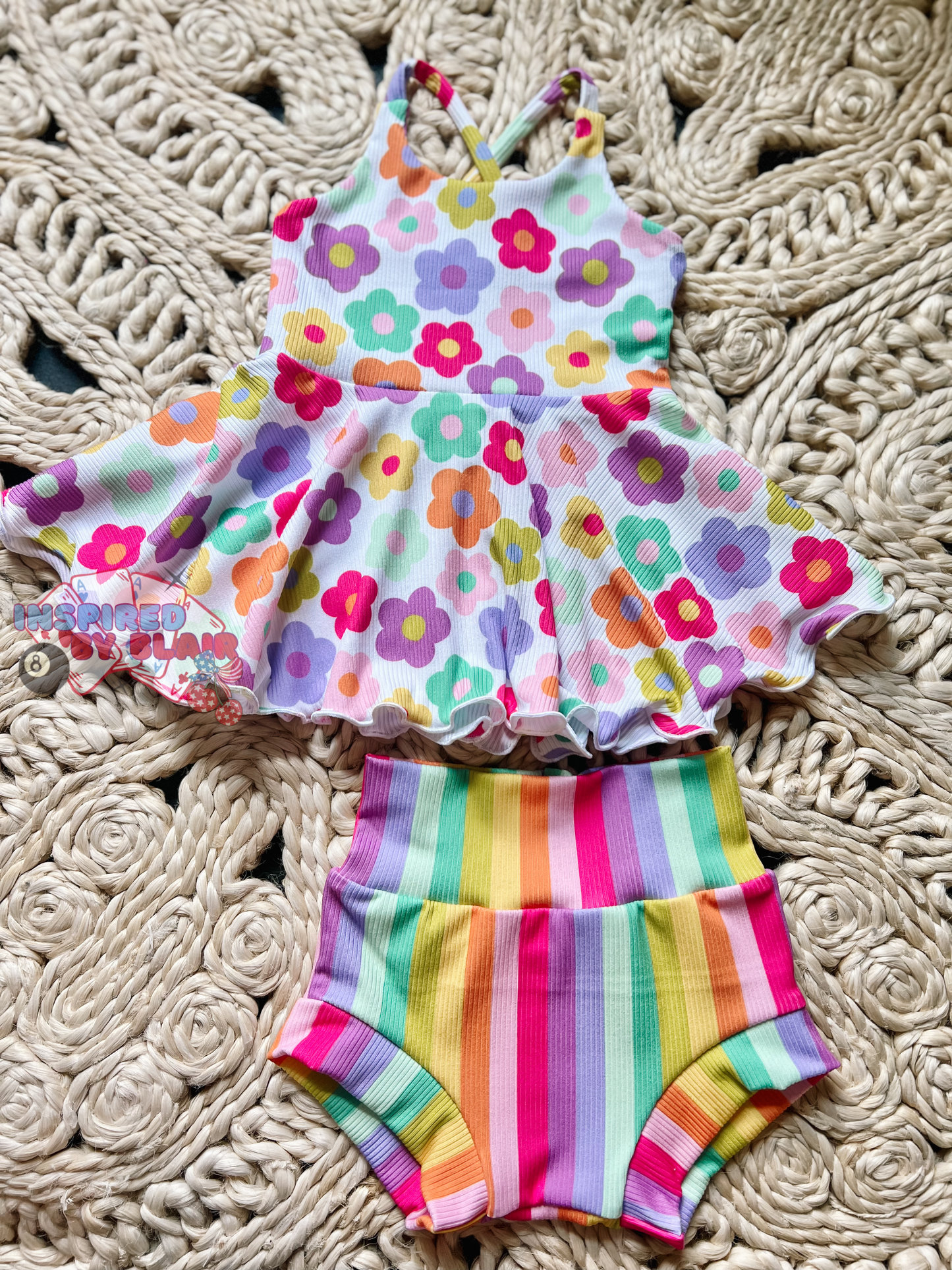 6/9m Brielle tank peplum + bummies