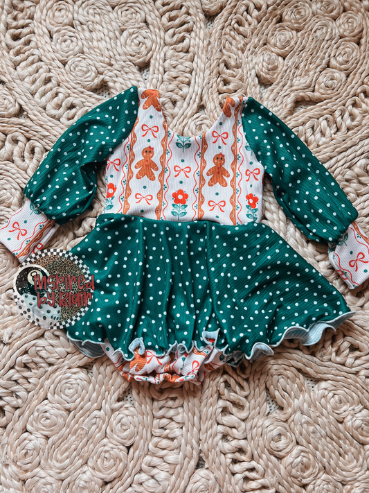 9/12m skirted Brielle with snaps