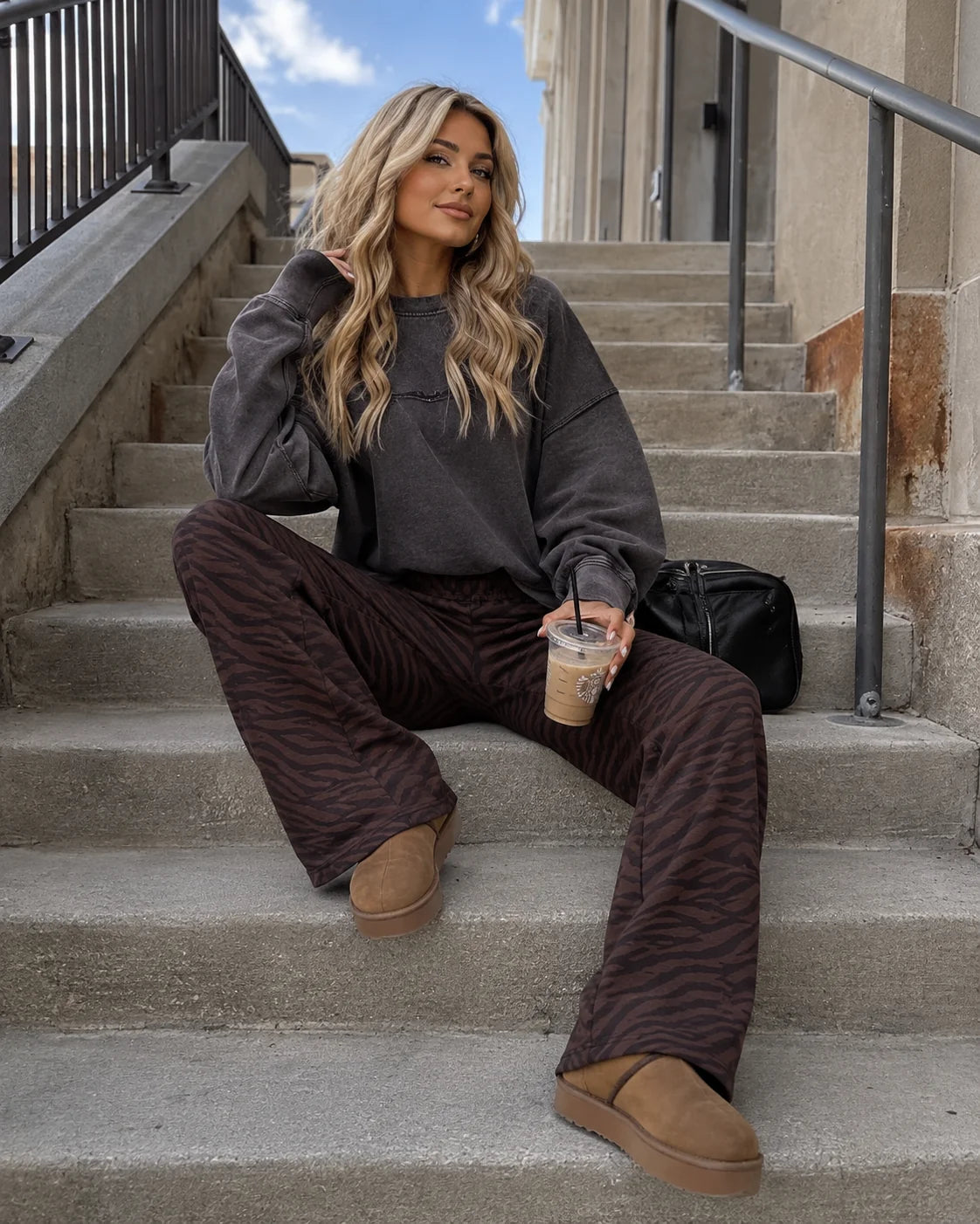 Zebra pants (Mama & Mini)