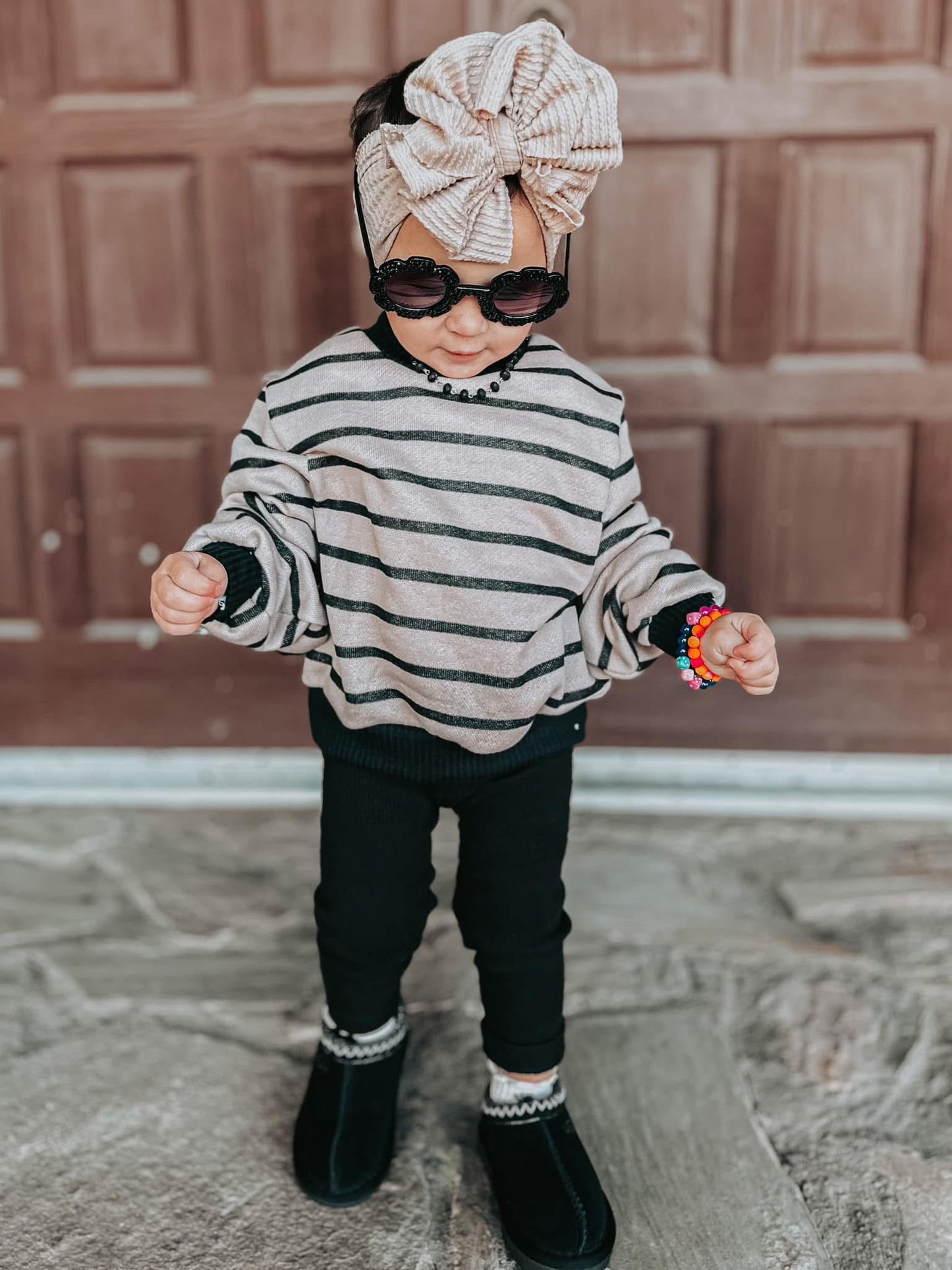 Custom Infant and Youth Sad Girl Crew