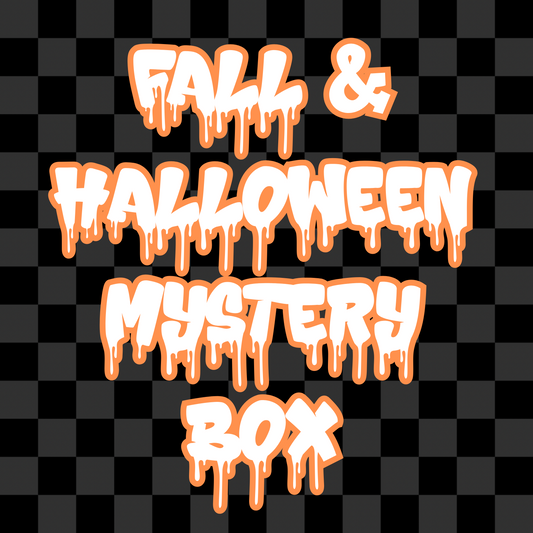 Fall & Halloween mixed mystery box