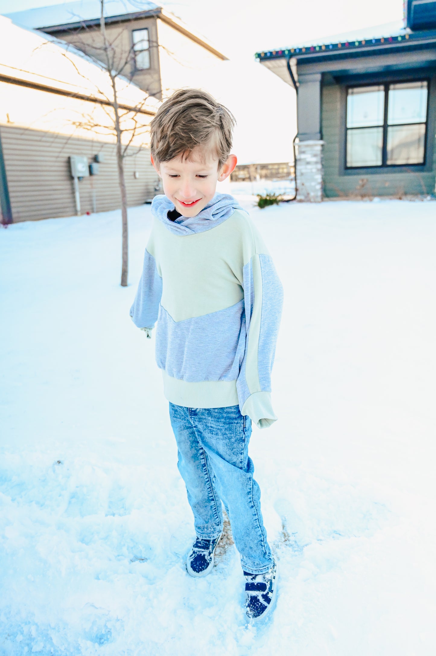 Custom City Block Pullover